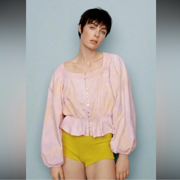 Tie dye Zara blouse - Picture 4 of 4